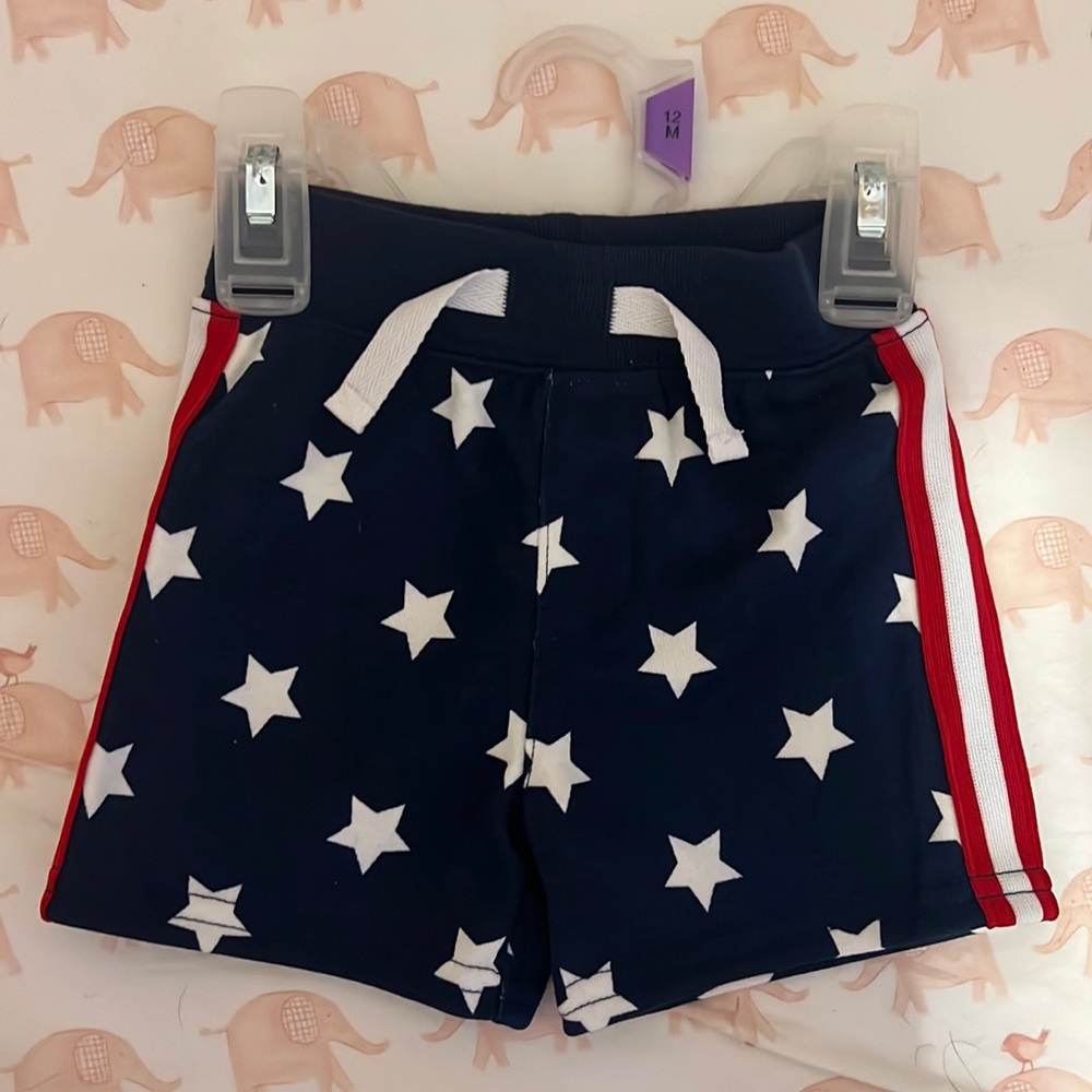 Patriotic shorts 12M